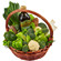 Продуктовая корзина с овощами и зеленью. Львов